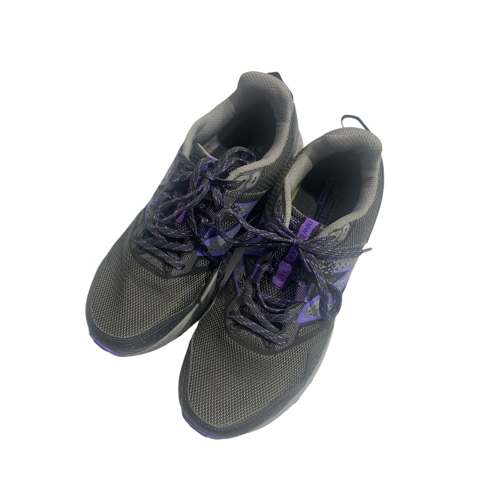New Balance WT410LQ8 Women's Running Shoes Gray Purple Comfort Insert Size 9